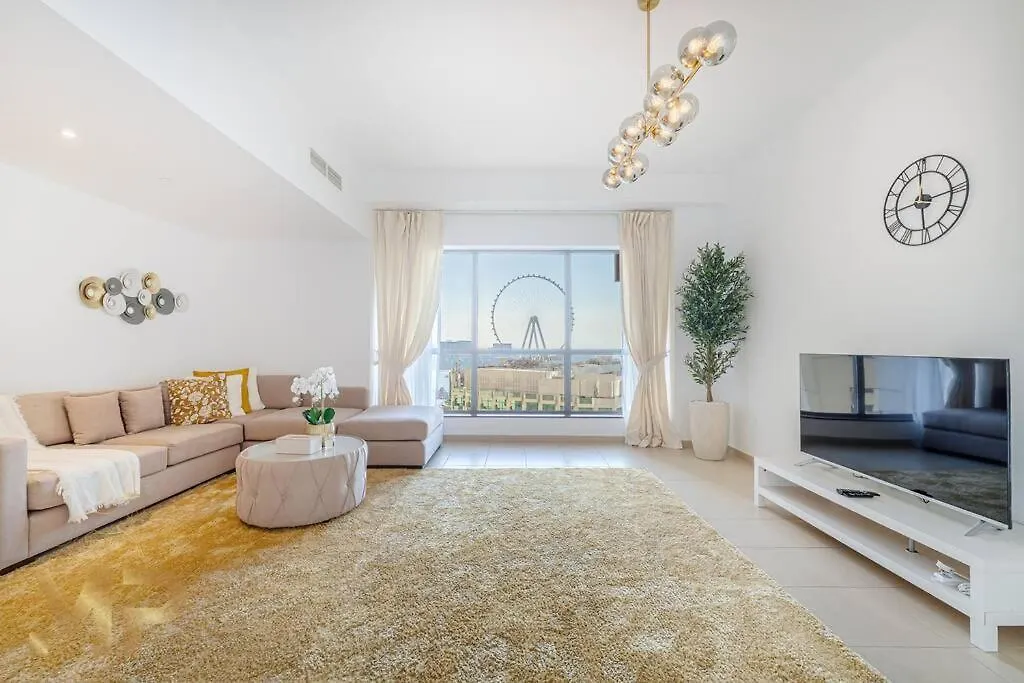 Marco Polo - Perfect Dubai Getaway, Sea & Dubai Eye Views Apartment